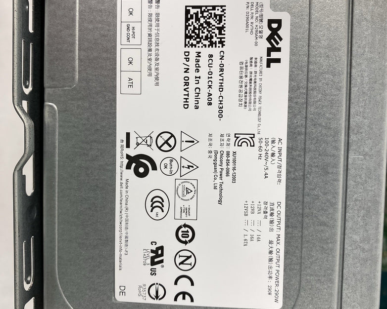 Dell Inspiron 3670 DT Intel Core i5-8400 2.8GHz 12GB RAM No HDD No OS