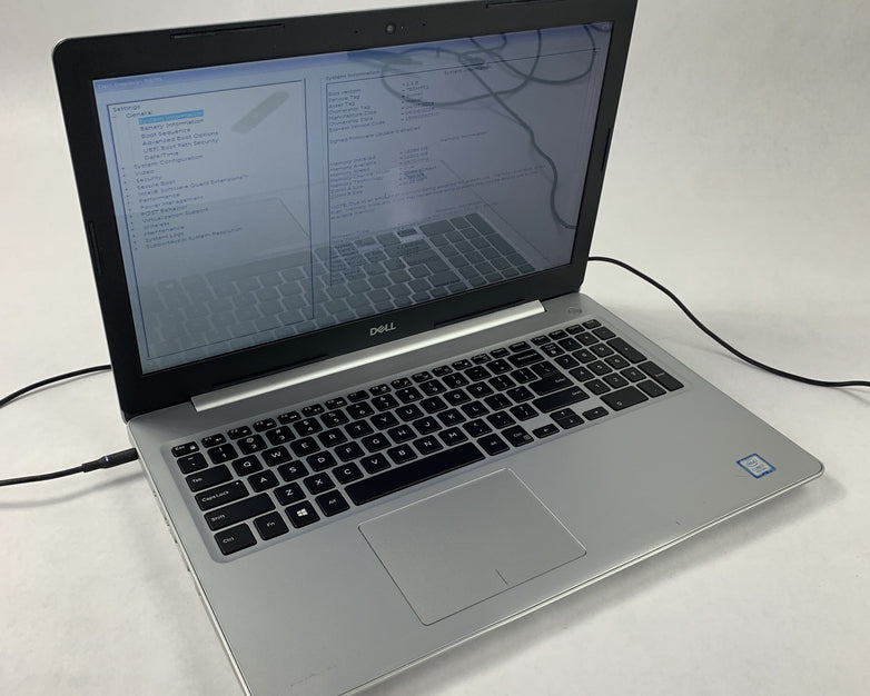 Dell Inspiron P75F Laptop 15.6" i7-8550U 1.8 GHz 12 GB Ram No OS No HDD No AC