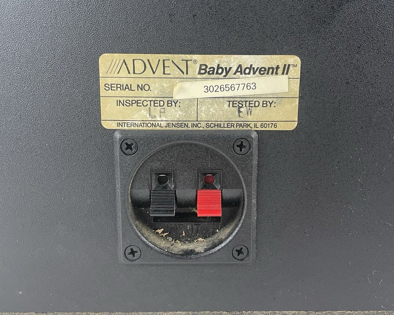 Baby Advent II Bookshelf Speakers Tested Pyle Woofers