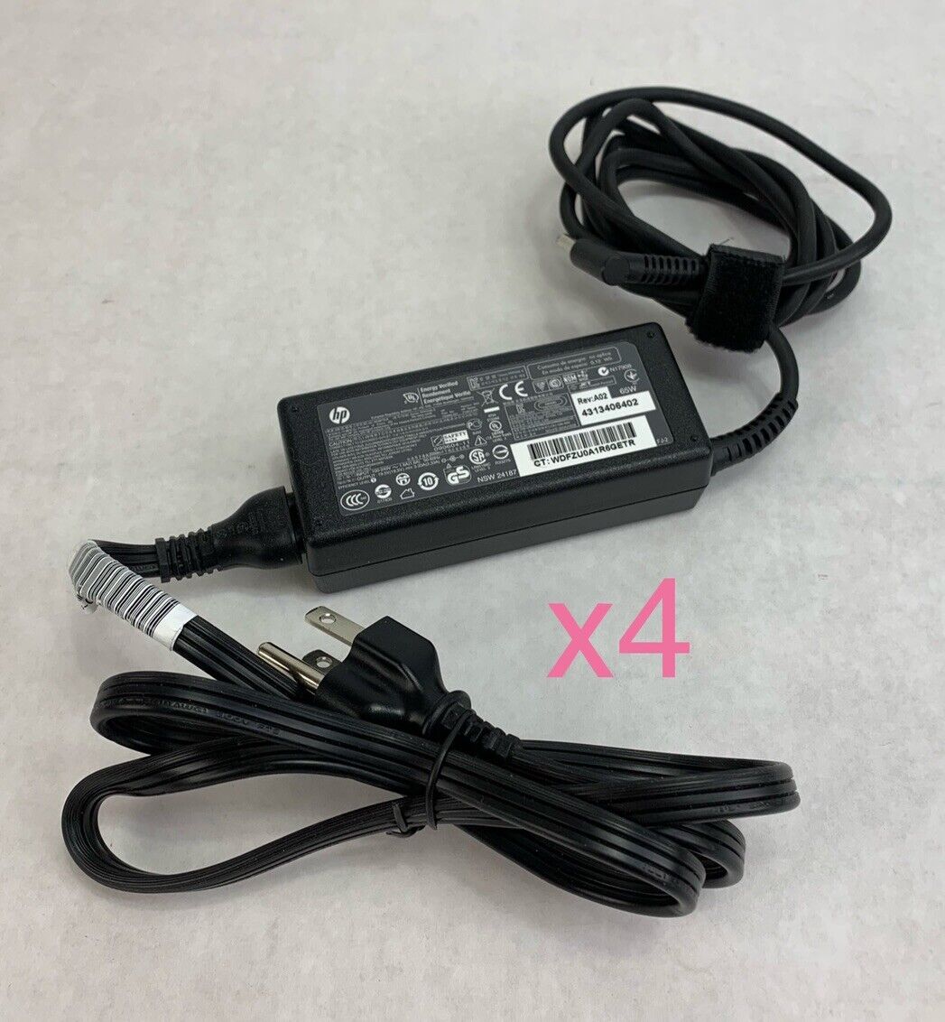HP PPP009L-E 65W AC Adapter (Lot of 4)