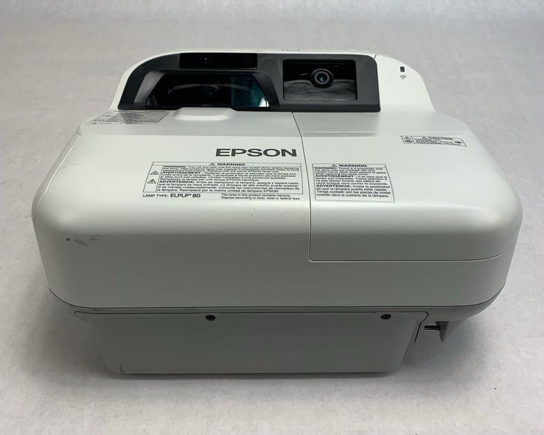 Epson H599A BrightLink 595Wi LCD Lamp Projector 691 Lamp Hours - No Remote