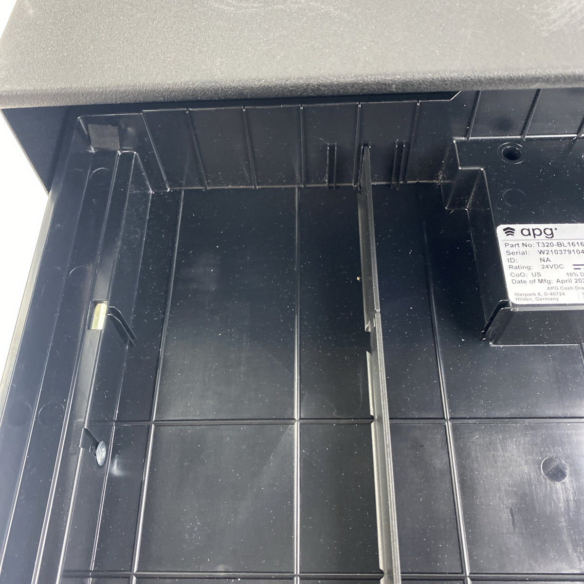 APG Cash Drawer w/ Key No Money Tray 7