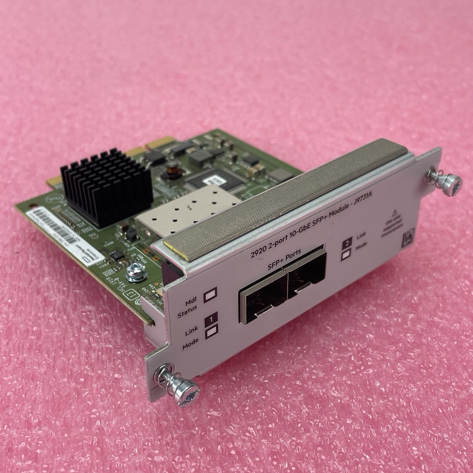 HP J9731A 2920 2 Port 10GbE SFP Module Tested & Reset Black0