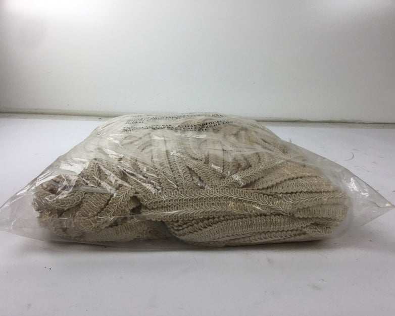 Beige  187 Yards Gimp Braided Vintage Trim, NEW