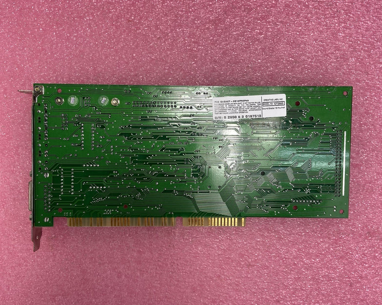 Creative Labs SoundBlaster 16 Pro CT2950 ISA Audio Card