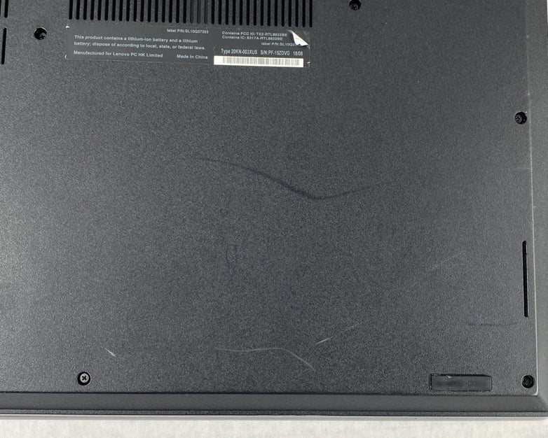 Lenovo ThinkPad E480 Intel Core i5-8250U 1.60 GHz 8GB RAM 14' No HDD No OS