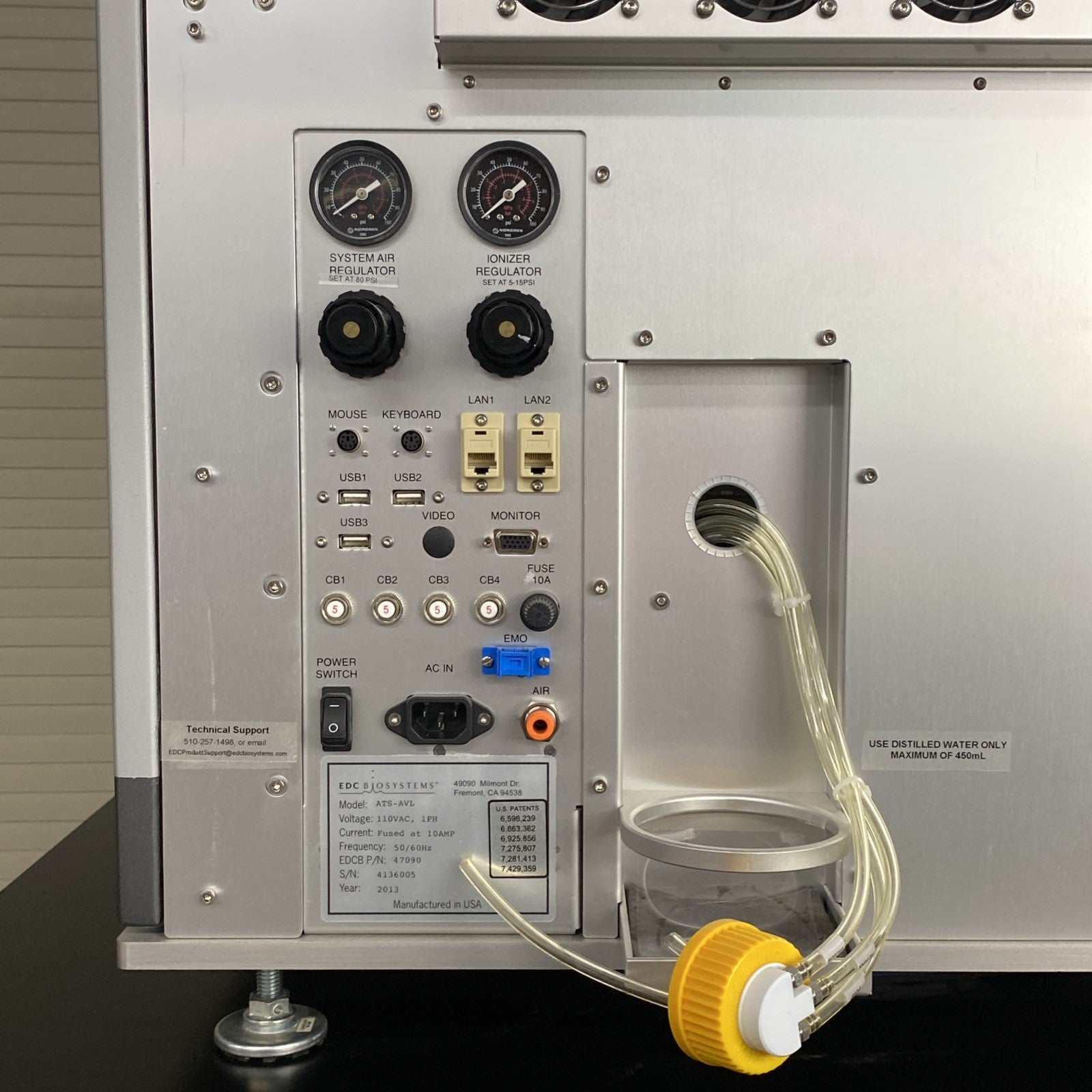 EDC Biosystems ATS-AVL Advanced Automated Acoustic Liquid Handler 4709017