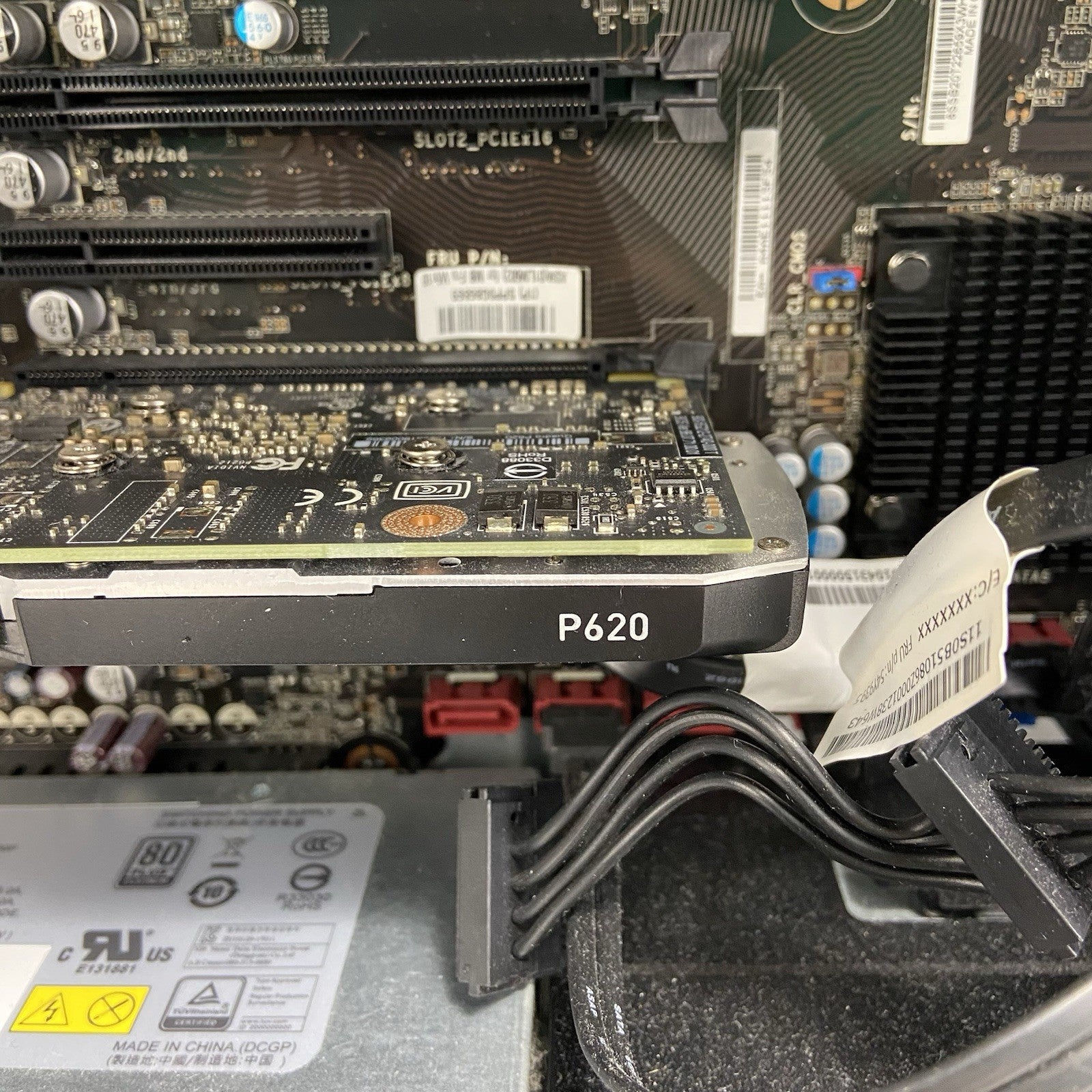 Lenovo ThinkStation P720 2x Xeon Silver 4110 2.1GHz 64GB RAM No HDDOS P62012