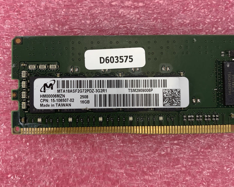 Micron MTA18ASF2G72PDZ-3G2R1 16GB 1Rx16 Desktop Memory RAM