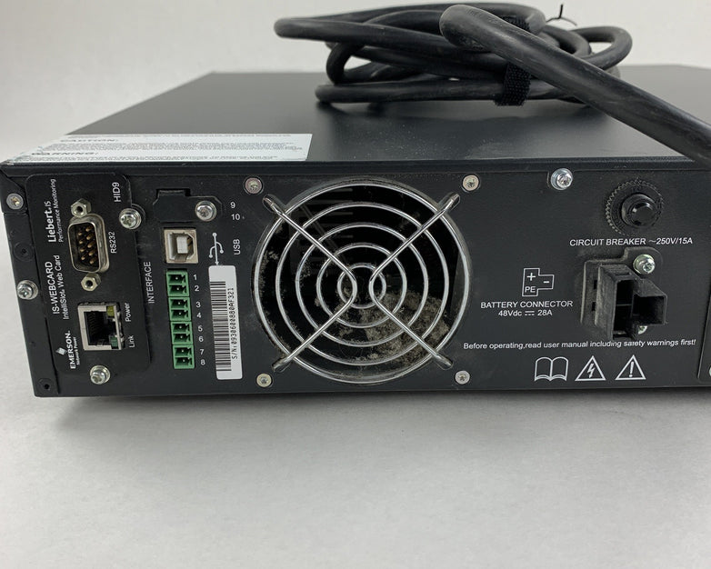 Liebert Emerson GXT3-1500RT120 UPS System Tested No Batteries No Caddy