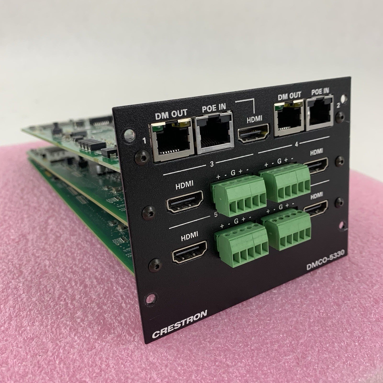 Crestron DMCO-5330 PA06809 SE06809 6504114 Output Card for DM Switchers0