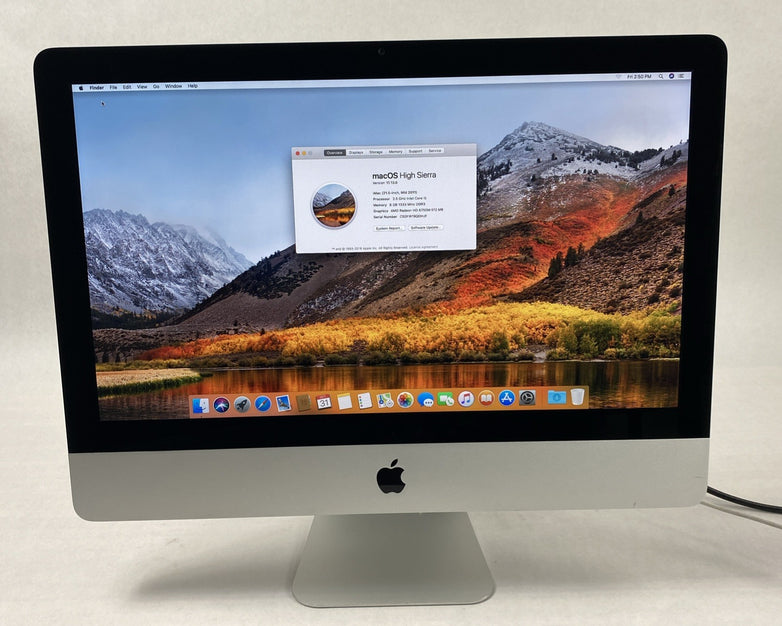 Apple A1311 iMac 2011 21.5" 2.5GHz Core i5 8GB RAM 1TB HDD os10.13.6