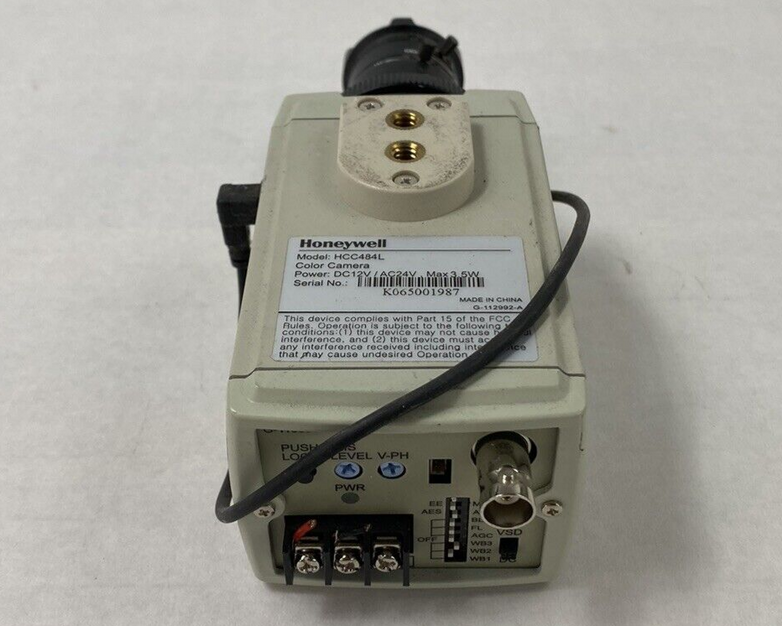 Honeywell HCC484L CCTV Color Camera 1/3" 1.8-3.6mm Lens For Parts or Repair