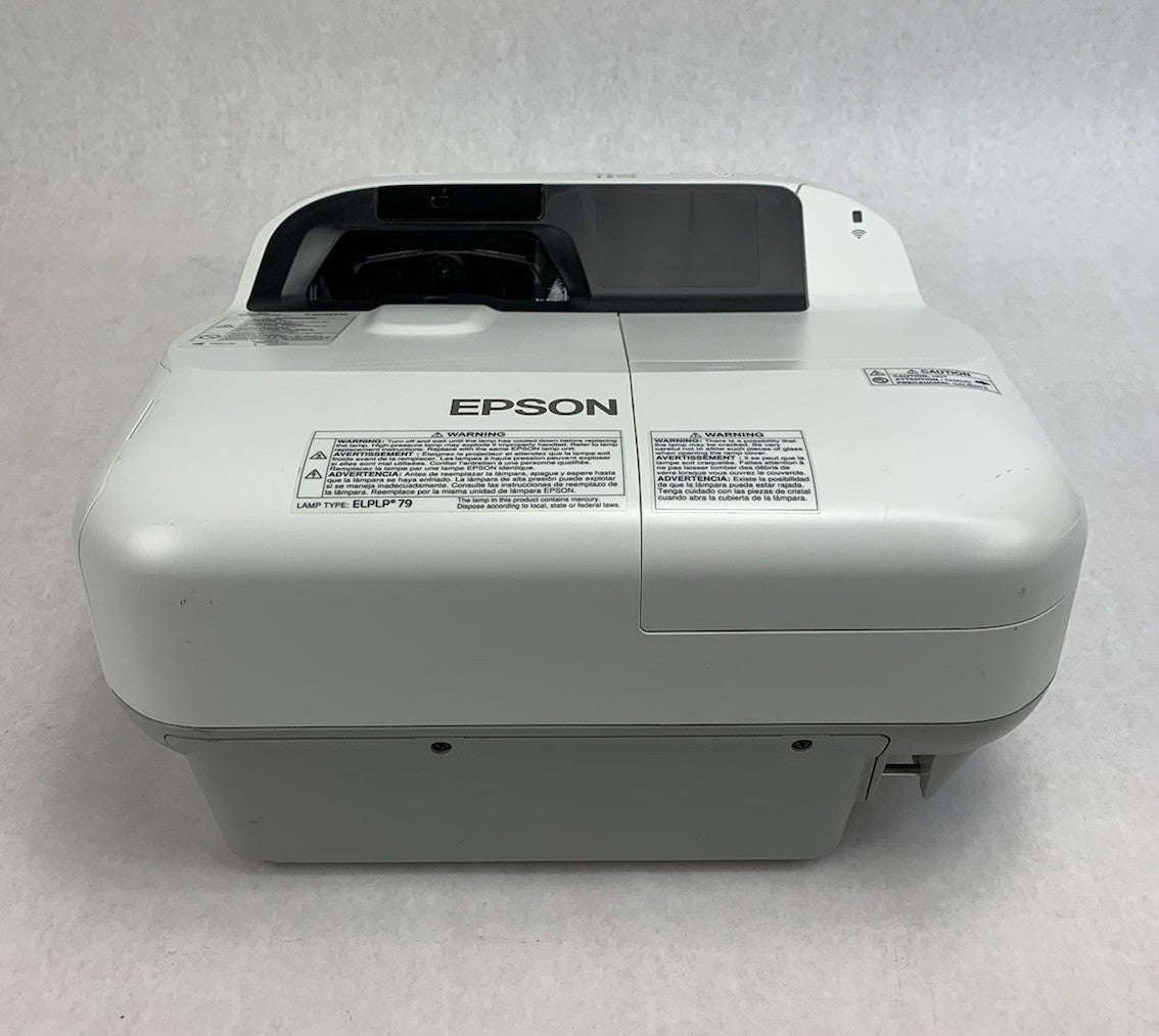 Epson H603A PowerLite 575W LCD Projector No Remote 2521 Lamp Hours
