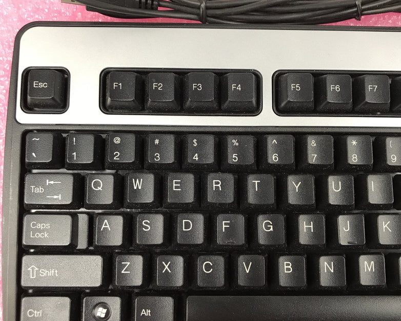 HP KU-0316 USB Wired 104-Key Layout Keyboard 434821002 (Lot of 3)