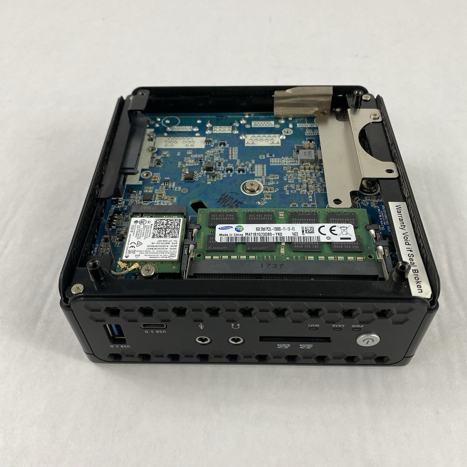 Zotac ZBox-C1327NANO Micro Intel Celeron N3450 1.1 GHz 8 GB RAM No HDD/OS/AC9