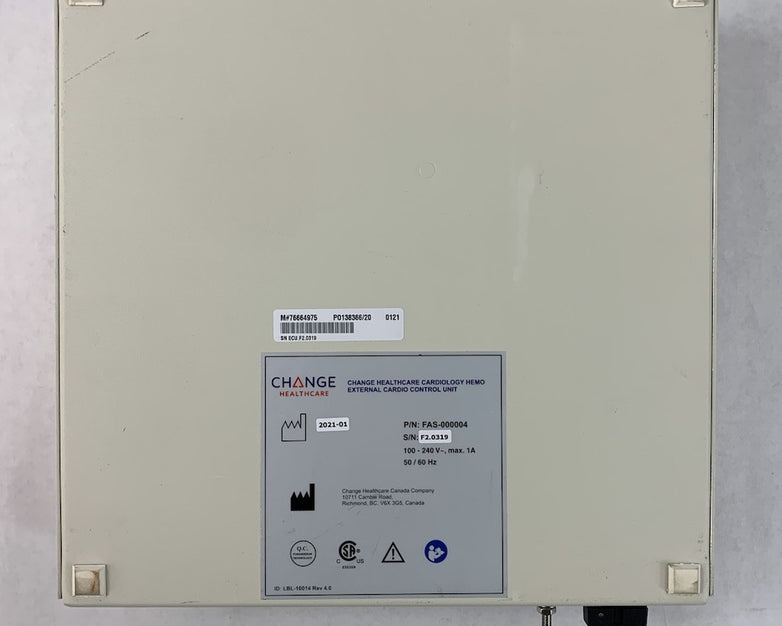 Change Healthcare FAS-000004 External Cardio Control Unit - Power Tested
