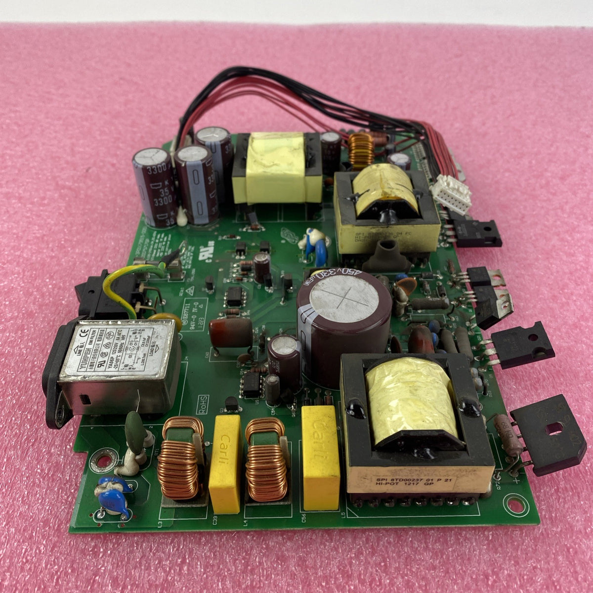 Zebra FSP200-3P01 Power Supply Board for ZM400 Printer - Tested Lot of 23