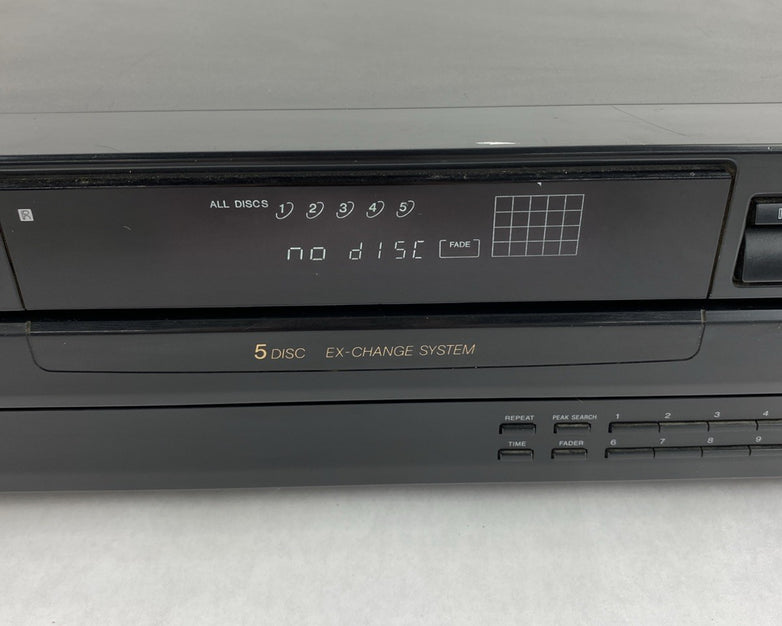 Sony CDP-C365 5 Disc Ex-Change CD Player - Tested