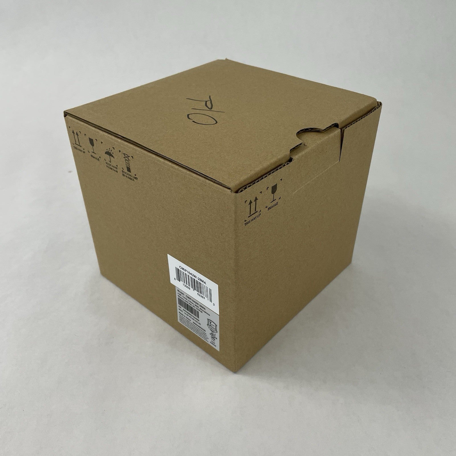 CMIP1042W-28MA IP 4MP 2.8mm Fixed Lens Built-in Mic Turret Camera White Untested