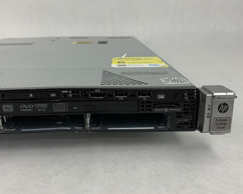 HP ProLiant DL360p Gen8 Xeon E5-2620V2 2.0 GHz 16 GB RAM No OS No HDD