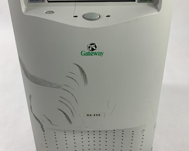 Gateway G6-350 Vintage Desktop Intel Pentium II 350 MHz 96 MB Ram No OS No HDD