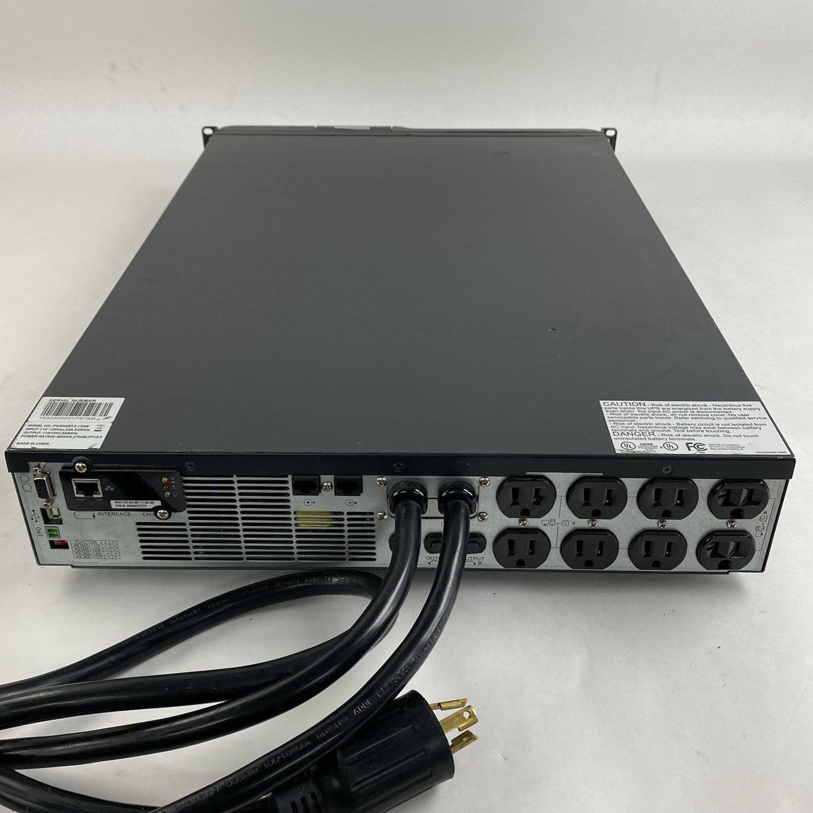 Emerson PS3000RT3-120W Libert PSI Power System 3000VA Rack Tower 120V8