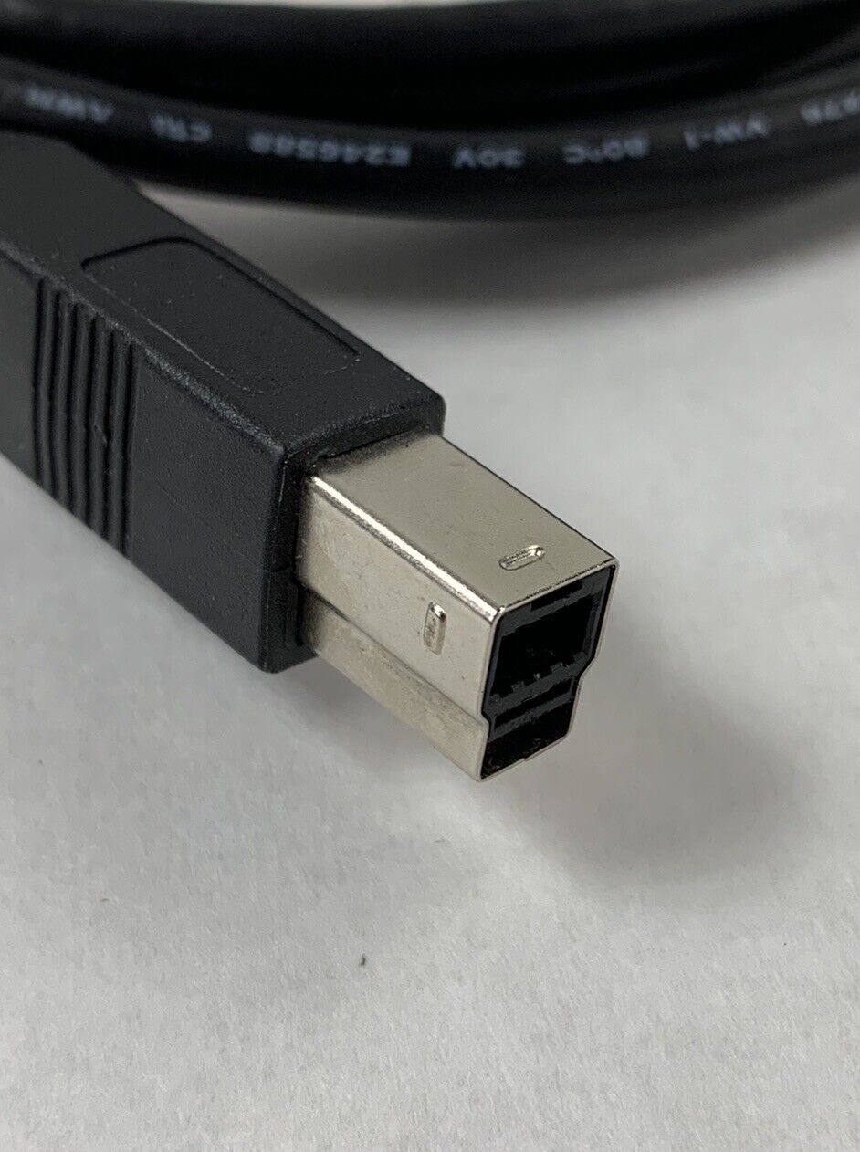 6ft Unbranded USB 3.0 Type A to B Male Cable (Lot of 4)