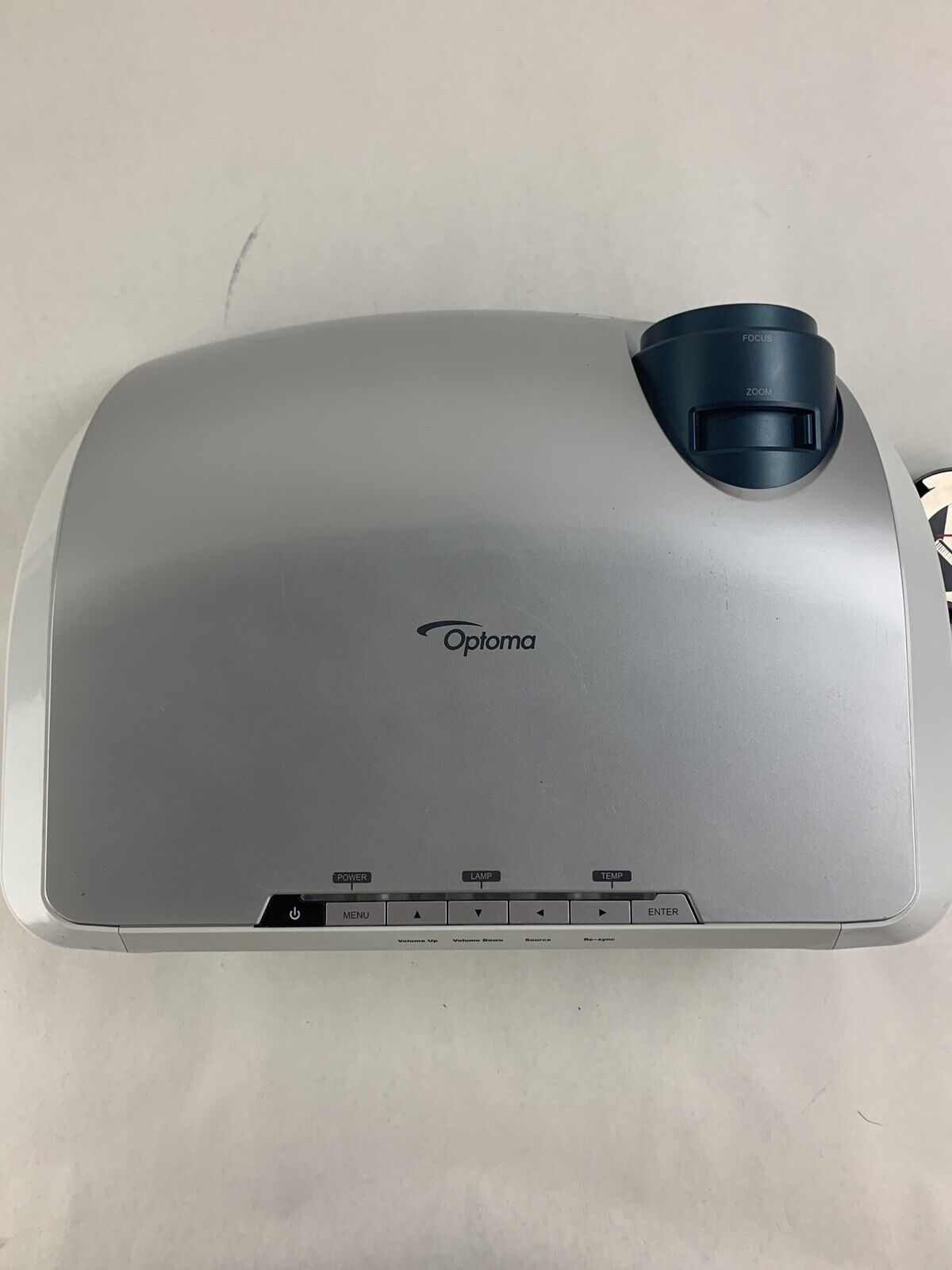 Optoma EP910 HD 720P 1400x1050 Resolution DLP Projector 3500 Lumens Tested