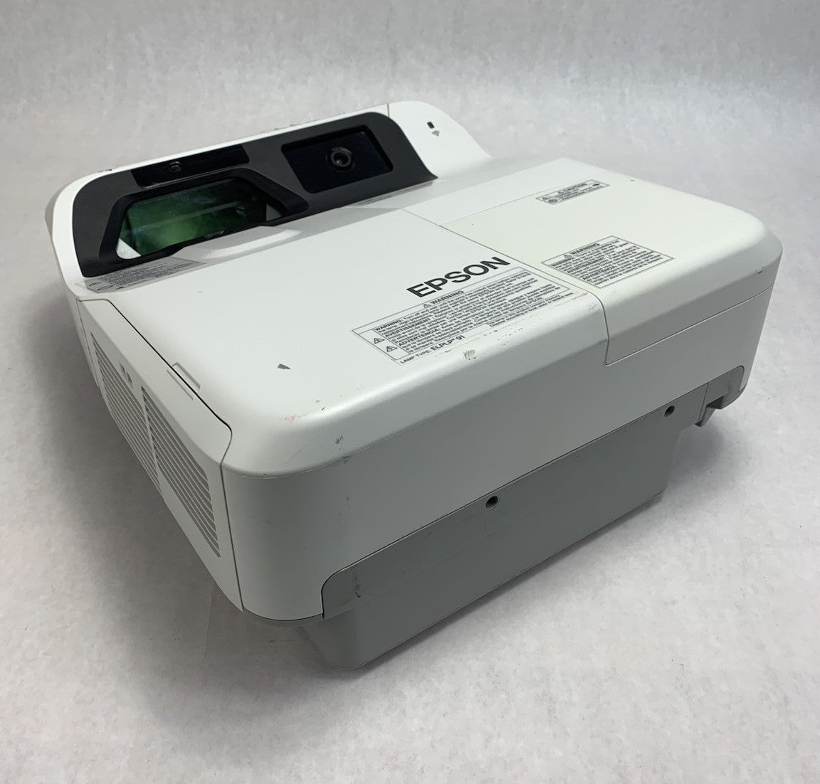 Epson PowerLite 695Wi H740A LCD Lamp Projector 1287 Lamp Hours - No Remote0