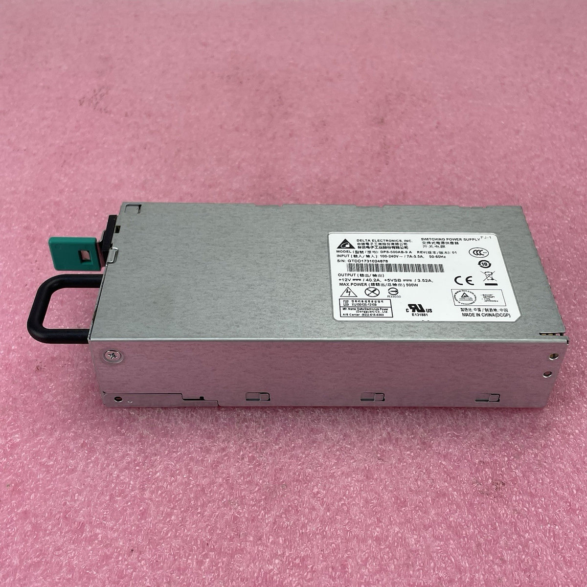 Delta Electronics DPS-500AB-9 A 500W - Untested2