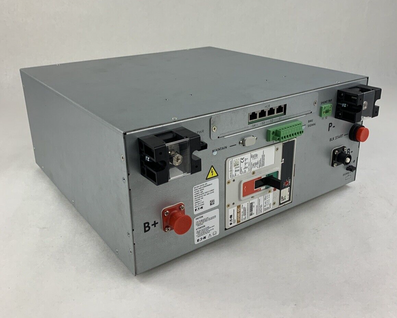 Eaton UCB600V250AB0101 Battery Control Box 600VDC 250A w/ J250E-DC Trip Breaker