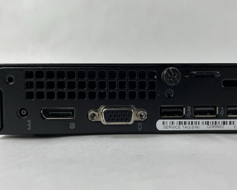 Dell Optiplex 3020M Micro i3-4160T 3.10 GHz 8 GB RAM No W/AC SSD/OS