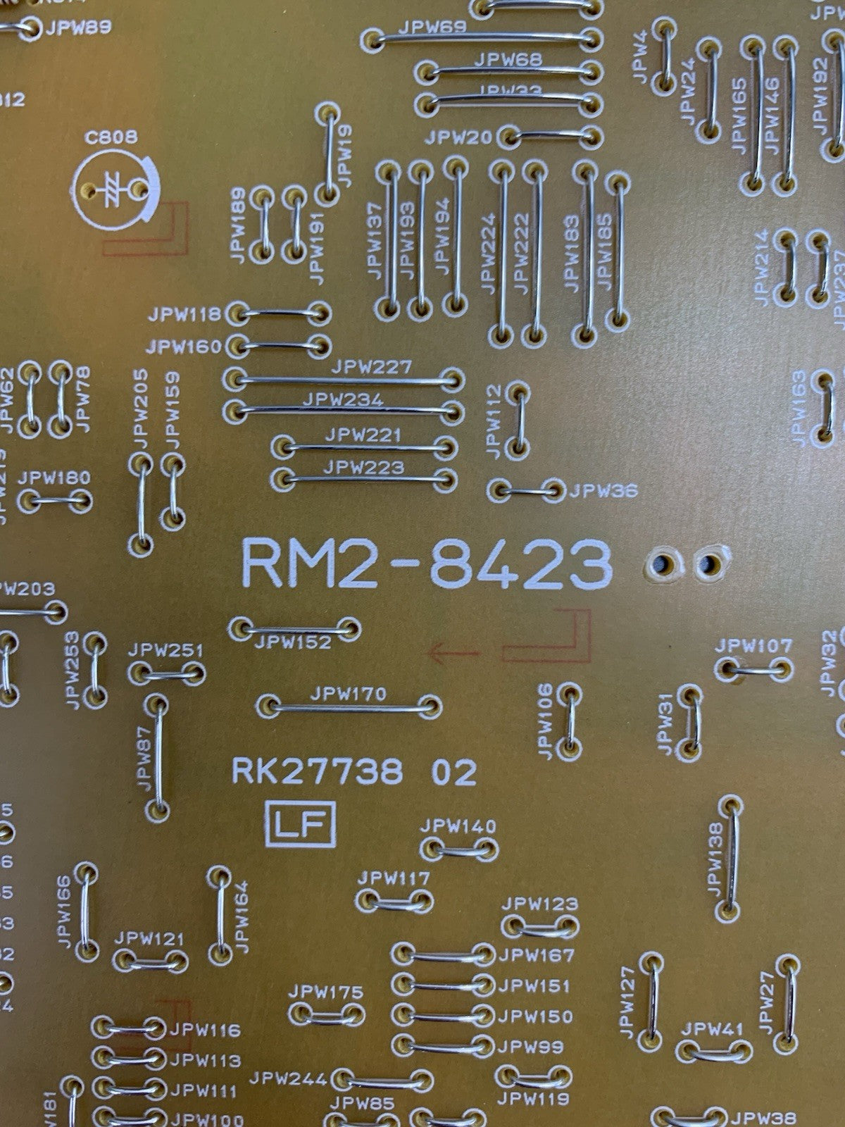 HP RM2-8423 / RM3-7006 Lower High Voltage Power Supply Board for M681 Printer6