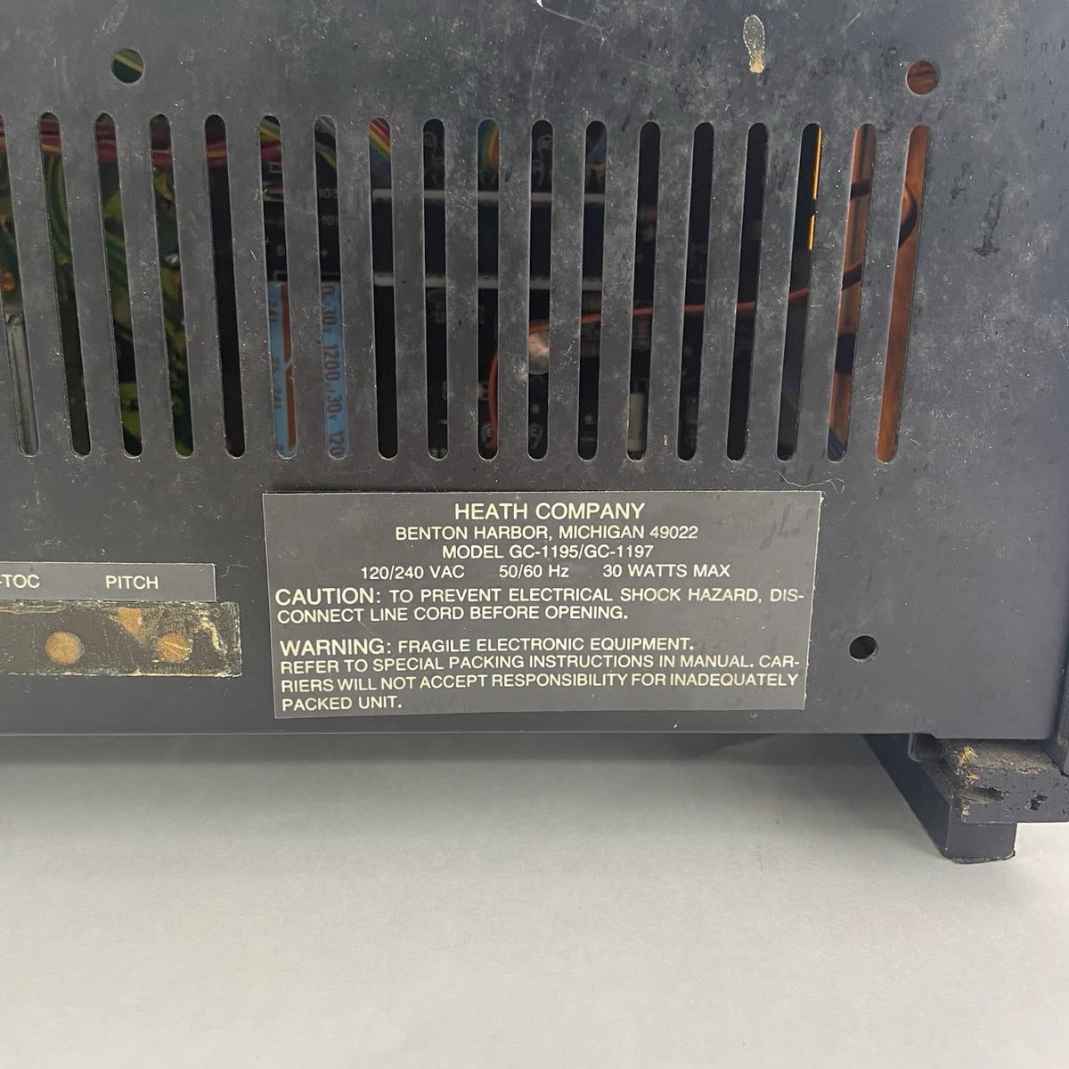 Heathkit GC-1197 Digital Clock For Parts Or Repair4