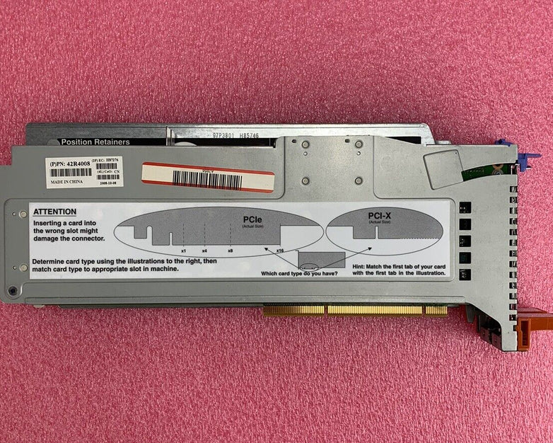 IBM 42R4008 PCI-E PCI-X Blind Swap Double Wide Cassette