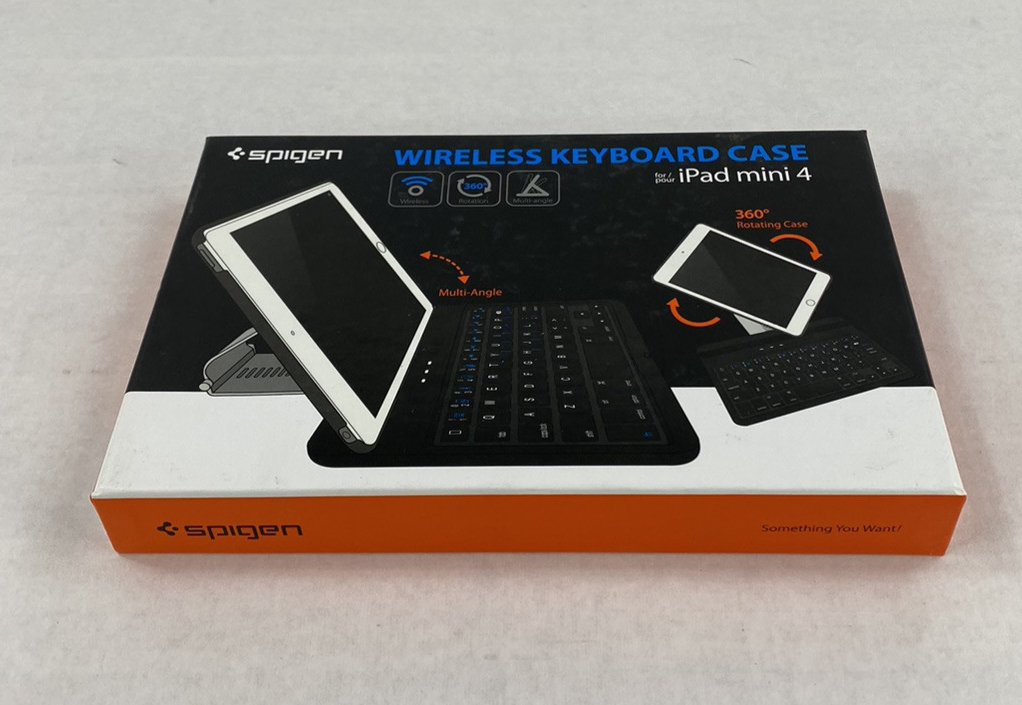 Spigen Wireless Keyboard Case for iPad Mini 4 Brand New