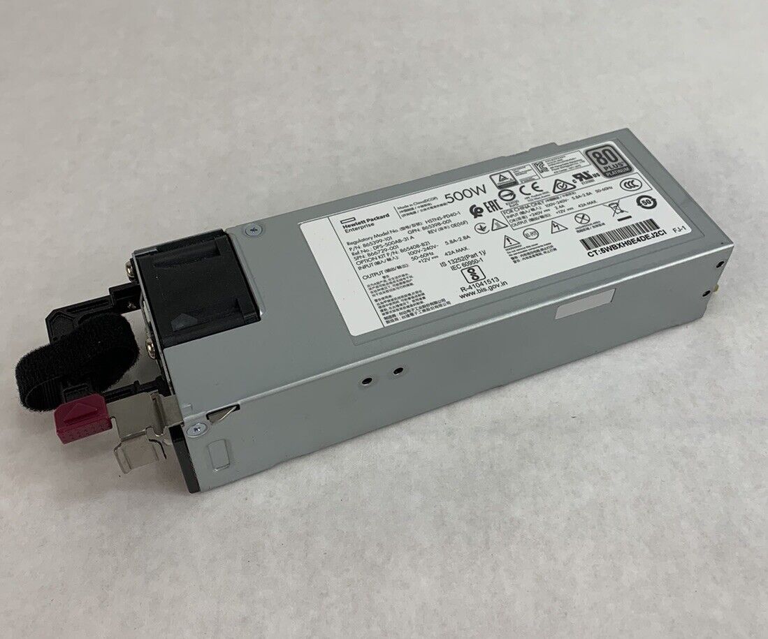 HP HSTNS-PD40-1 500W Power Supply 865399-101