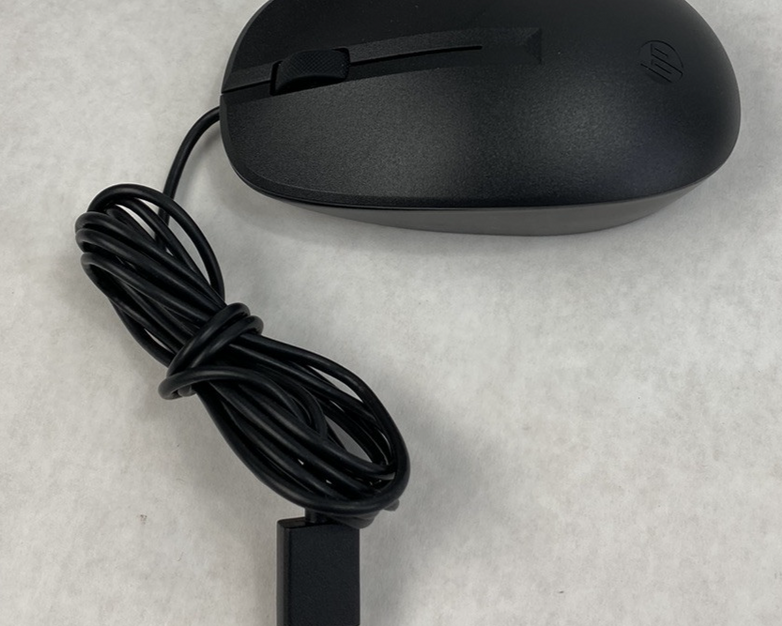 Lot of 3 HP 125 TPA-P001M USB Wired Mouse Tested