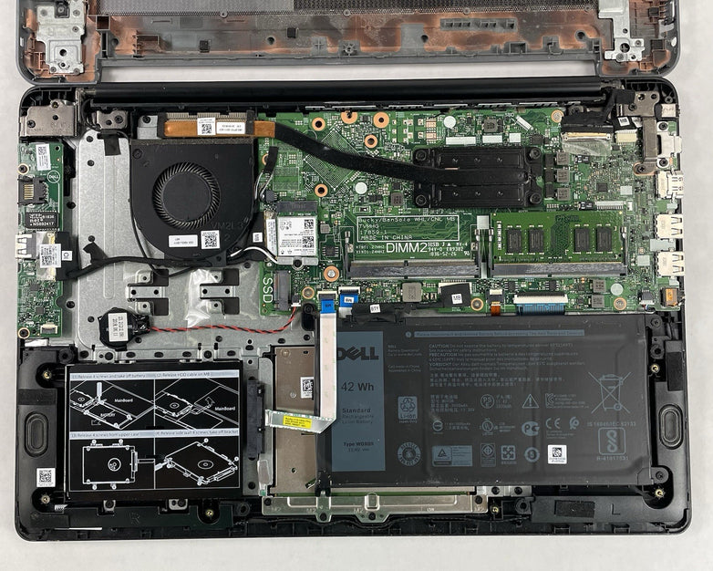 Dell Vostro 5581 15.6" i5-8265U 1.60 GHz 8 GB RAM No SSD/OS/AC