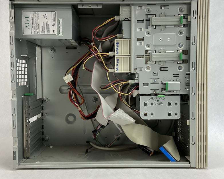 Unbranded Beige Mid Tower ATX Computer Case AGI HEC-300AR-T 300W PSU