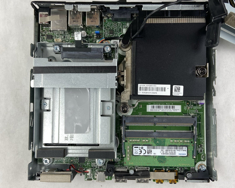 HP EliteDesk 800 G3 Micro Intel Core i7-7700T 2.9GHz 8GB RAM No AC/HDD/OS