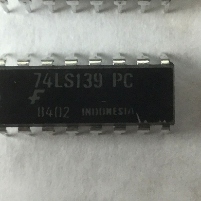 F-74LS139 PC, 16 Pin Dip (Lot of 5)