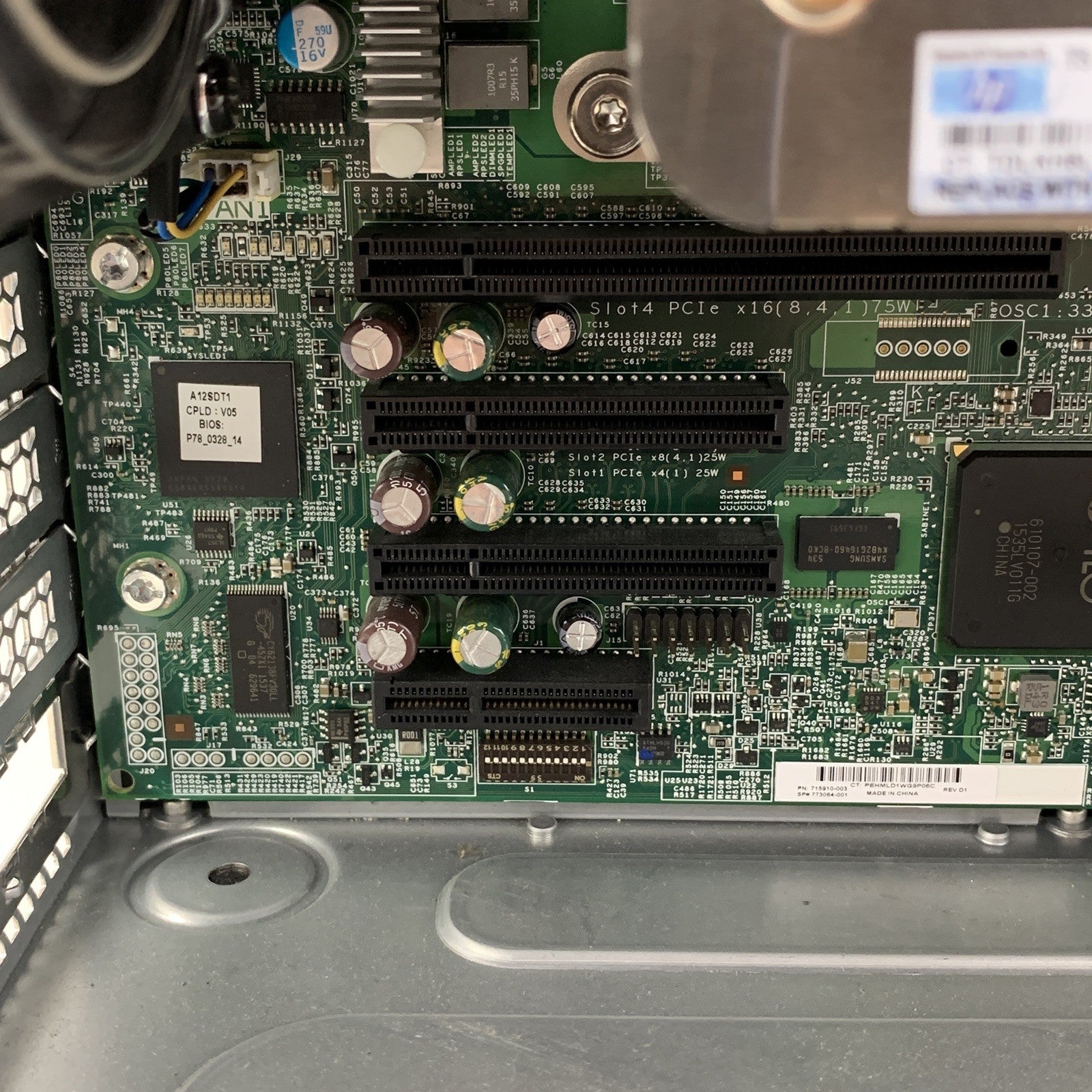HP Proliant ML310e Gen8 v2 Server Xeon E3-1220 V3 3.1 GHz 8 GB Ram No HDD No OS