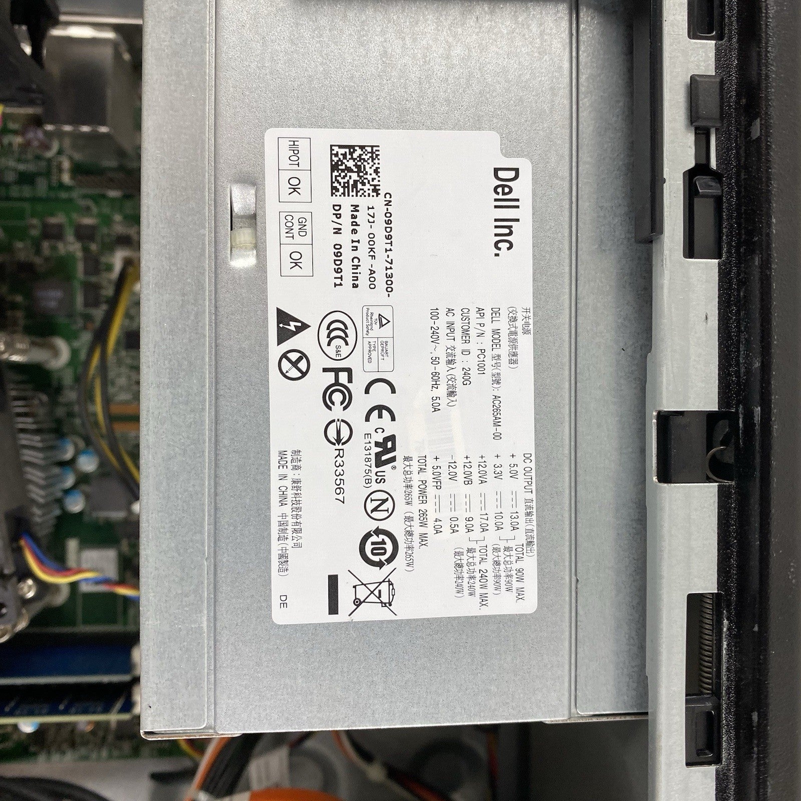 Dell OptiPlex 390 MT Intel Core i3-2120 3.30GHz 8GB RAM No HDD No OS