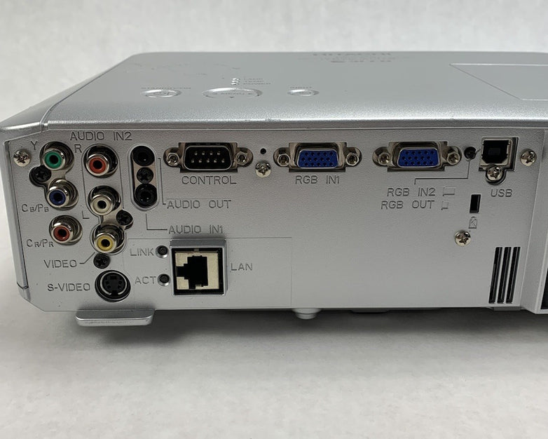 Hitachi CP-S245 LCD Lamp Projector No Remote 646 Lamp Hours