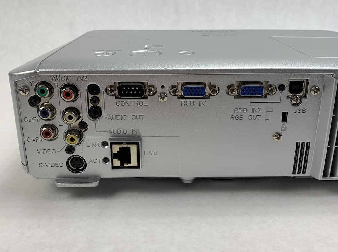 Hitachi CP-S245 LCD Lamp Projector No Remote 646 Lamp Hours