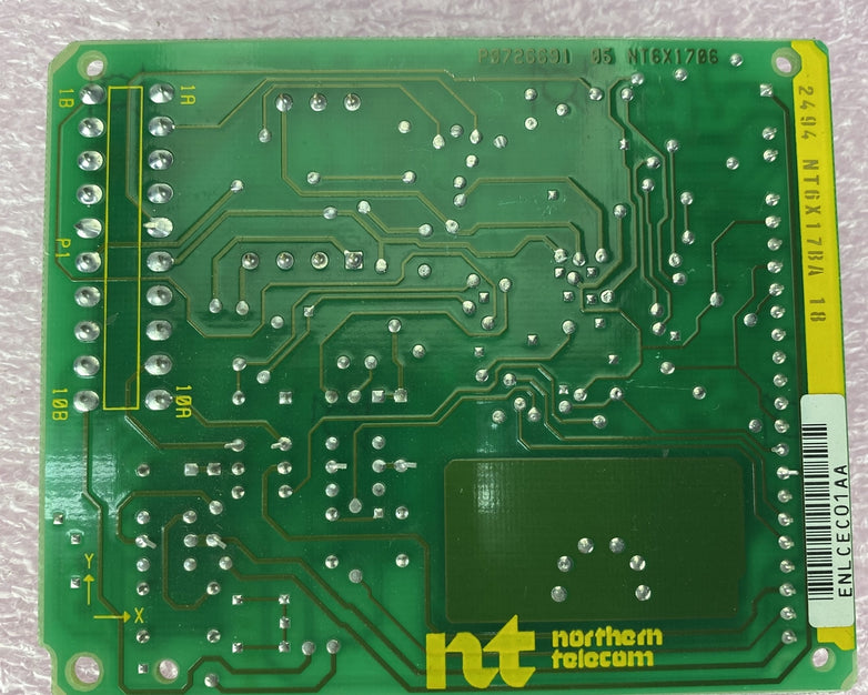 Nortel NT6X17BA DMS-100 Line Card UNTESTED