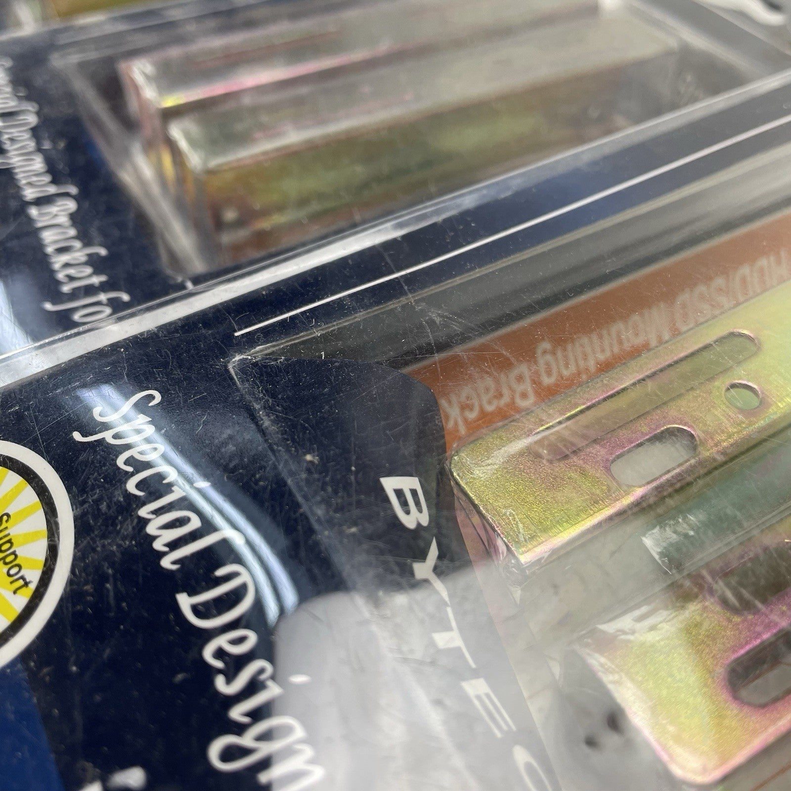 BYTECC 25350 Dual 2.5" to 3.5" HDD SSD Metal Bay Mounting Bracket Lot of 4