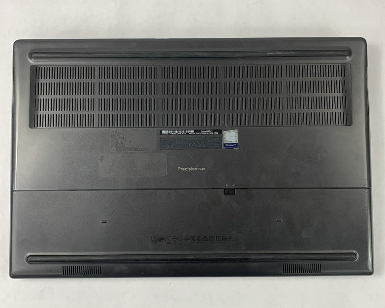 Dell Precision 7740 Intel i7-9850H 2.60 GHz 16 GB RAM 17.3" No HDD No OS No Batt